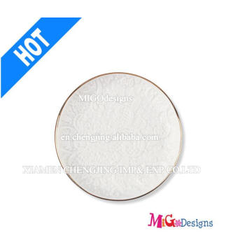 Специальная белая керамическая круглая тарелка для свадебного подарка